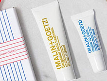 Load image into Gallery viewer, Malin + Goetz Mojito Lip Moisturizer for men and women, long lasting hydrating, soothing dry lip repair treatment, lightly fragranced, color free. vegan and cruelty free 0.3 fl oz