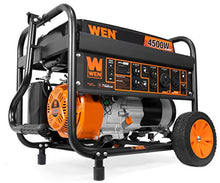 Load image into Gallery viewer, WEN GNA410 Wheel and Handle Kit for 4500-Watt Generators, Black