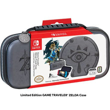 Load image into Gallery viewer, Game Traveler Nintendo Switch Zelda Case - Adjustable Viewing Stand & Game Case Storage , Protective PU Leather Hard Shell Case with Deluxe Carry Handle - Nintendo Switch , Switch OLED and Switch Lite