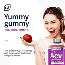 Load image into Gallery viewer, Apple Cider Vinegar Gummies from The Mother - All-Natural, Vegan ACV with Folic Acid and Vitamin B6 & B12 | by Essential Elements - 60 Count