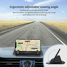 Load image into Gallery viewer, IPOW Anti-Slip Silicone Car Phone Dashboard Pad Mat,Hands-Free Cell Phone Holder for Car/Home/Office Compatible with iPhone 7 7P 6s 6 X XS 8 8P 5S,Galaxy S8 S7 S6 S5, Google Nexus