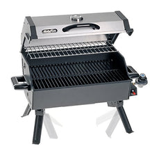 Load image into Gallery viewer, MARTIN Portable Propane Bbq Gas Grill 14,000 Btu Porcelain Grid with Support Legs and Grease Pan