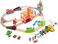 Load image into Gallery viewer, Thomas & Friends Wood Busy Island Set, Toy Train Set with 40+ Pieces, Including Track, 5 Characters, poseable Figures and 3 Destinations