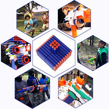 Load image into Gallery viewer, Coodoo Compatible Darts 1000 PCS Refill Pack Bullets for Nerf N-Strike Elite Series Blasters Toy Gun - Blue with Storage Bag