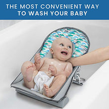 Load image into Gallery viewer, Delta Children Baby Bather Includes 2 Reclining Positions, Grey Tide