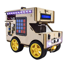 Load image into Gallery viewer, KEYESTUDIO Smart Home RV Robot Car for Arduino, A Mini Camper Van Electrical System/Motorhome/Touring Carvan Model for Learning Programing, Home Automation, STEM & Creativity