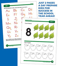 Load image into Gallery viewer, Summer Bridge Activities Workbook—Bridging Grades K to 1 in Just 15 Minutes a Day, Ages 5-6, Reading, Writing, Math, Science, Social Studies, Summer Learning Activity Book With Flash Cards (160 pgs)
