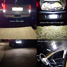 Load image into Gallery viewer, Alla Lighting Newest 194 LED Bulbs Extremely Super Bright T10 168 W5W 2825 175 158 CANBUS Replacement 12V 1616 SMD Car License Plate Light Interior Map Dome Door Lights, 6000K Xenon White