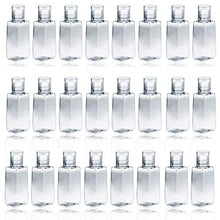 Load image into Gallery viewer, BIGNC 30 Pack Portable Travel Bottle, Empty Clear Travel Refillable Flip-Top Bottles for Travel Outdoor Camping Business, 1Ounce