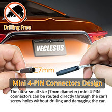 Load image into Gallery viewer, VECLESUS VT1 1080P Wired Car Backup Camera Kit, Easy to Install for Continuous or Reversing Viewing, 4.3" in-Mirror Clip-on Monitor with HD Backup Camera for Cars, Pickups, SUVs, Vans, Sedans, Trucks