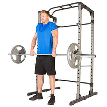 Load image into Gallery viewer, Fitness Reality 810XLT Super Max Power Cage | Optional Lat Pull-down Attachment and Adjustable Leg Hold-down | Power Cage Only