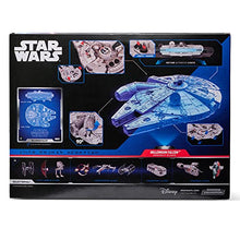 Load image into Gallery viewer, STAR WARS MICRO GALAXY SQUADRON Assault Class Millennium Falcon - 7-Inch Vehicle with 1-Inch Han Solo, Chewbacca, Princess Leia and OBI-Wan Kenobi Micro Figures