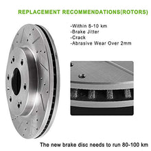 Load image into Gallery viewer, SCITOO Brake Kit Front Brake Rotors and Ceramic Brake Pads fit for 2007-2013 for Nissan Altima