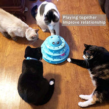 Load image into Gallery viewer, UPSKY Cat Toy Roller Cat Toys 3 Level Towers Tracks Roller with Six Colorful Ball Interactive Kitten Fun Mental Physical Exercise Puzzle Toys