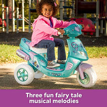 Load image into Gallery viewer, Kid Trax Disney Frozen Kids Scooter Ride On Toy, 6 Volt, Kids 3-5 Years Old, Max Weight 55 lbs, Single Rider, Battery and Charger Included, Blue