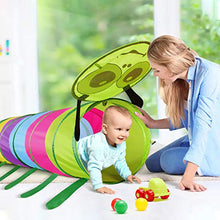 Load image into Gallery viewer, GeerWest Toddlers Tunnel for Kids, Pop Up Crawl Through Baby Tunnel Toy for Children & Dogs Indoor & Outdoor Play, Gifts for Boys Girls Backyard Playset (Modeling Tunnel)