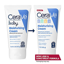 Load image into Gallery viewer, CeraVe Baby Cream | Gentle Moisturizing Cream with Hyaluronic Acid | Paraben, Phthalate, & Fragrance Free | 5 Ounce | Packaging May Vary