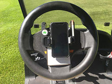 Load image into Gallery viewer, Caddie Buddy Golf Cart Steering Wheel Phone Mount/Scorecard Pro