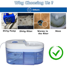 Load image into Gallery viewer, TITIPET Pet Fountain Automatic Cat Water Fountain Dog Water Dispenser for Cats, Dogs, Multiple Pets 61oz/1.8L .Cat Fountain