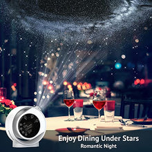Load image into Gallery viewer, LaView Star Projector HD Image Large Projection Area LED Lights for Bedroom Infrared Remote Controller 3 Level Silent Rotation Night Light with Green Laser Light Include 6K Replaceable 2 Galaxy Discs