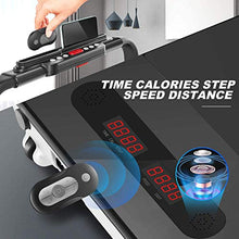 Load image into Gallery viewer, Under Desk Treadmill for Home, 2.25HP Electric Folding Treadmill with Bluetooth Speaker Remote Control & 12 Preset Modes, Walking Jogging Running Exercise Machine for Home Gym,Installation-Free