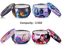 Load image into Gallery viewer, Ahyiyou DIY Candle Tins 7 Color 28 Piece, Round Containers with Lids& Cotton Wicks for Candle Making, Arts & Crafts, Storage & More