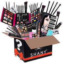 Load image into Gallery viewer, SHANY Gift Surprise - AMAZON EXCLUSIVE - All in One Makeup Bundle - Includes Pro Makeup Brush Set, Eyeshadow Palette,Makeup Set or Lipgloss Set and etc. - COLORS & SELECTION VARY