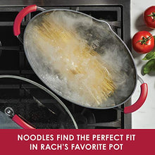Load image into Gallery viewer, Rachael Ray Brights Nonstick Pasta Stock Pot with Lid and Spout, 8 Quart, Red Gradient