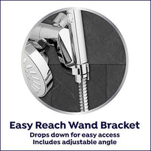 Load image into Gallery viewer, Waterpik High Pressure Handheld Wand and Rain Shower Head Combo with 8-Foot Long Metal Hose, BodyWand Spa System with 7 Spray Modes for Hair and Body, Chrome