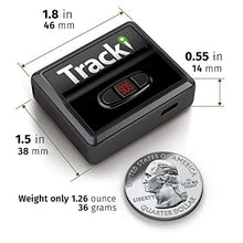 Load image into Gallery viewer, Tracki 2020 Model Mini Real time GPS Tracker. Full USA & Worldwide Coverage. For Vehicles, Car, Kids. Magnetic Hidden small Portable Tracking Device. Child, elderly, Dog pet drone motorcycle bike auto