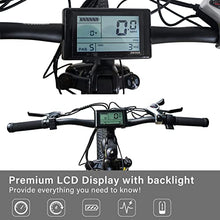 Load image into Gallery viewer, vtuvia Electric Bike for Adults, 26" 4.0 Fat Tire Ebikes, 48V 13Ah Removable Lithium-Ion Battery Waterproof City Bicycle Electric 7 Speeds Gear, Hunting Beach Snow Electric Bicycles (Yellow)