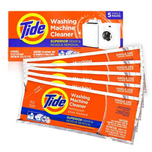 Load image into Gallery viewer, Tide Washing Machine Cleaner Front and Top Loader Machines, 5 Count Box