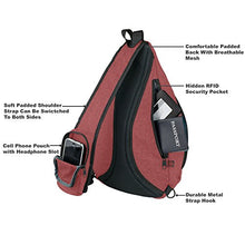 Load image into Gallery viewer, Versatile Canvas Sling Bag / Urban Travel Backpack | Wear Over Shoulder or Crossbody for Men & Women, by NeatPack