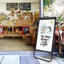 Load image into Gallery viewer, Yaheetech 24x36 Magnetic U Stand Whiteboard Double Sided Easel Stand Portable Rolling Whiteboards Flipchart Easel for Office, Home, Outdoor