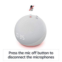 Load image into Gallery viewer, Echo Dot (4th Gen) | Smart speaker with clock and Alexa | Glacier White