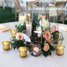 Load image into Gallery viewer, 48pcs Battery Tea Lights & 24pcs Candle Holder Set, Idea for Table Centerpiece,Wedding,Holiday,Home Decor
