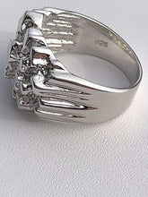 Load image into Gallery viewer, Harlembling Solid 925 Sterling Silver Men's Silver Ring - Nugget Ring - Pinky or Ring Finger - Sizes 7-13 (7)