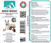 Load image into Gallery viewer, Forticept Maxi-Wash Antiseptic Antifungal Antibacterial Medicated Itch Relief Hot Spot Spray for Dogs & Cats|First Aid Skin and Paw Cleanser | Wounds Treatment 8 oz