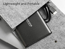 Load image into Gallery viewer, Maxone 500GB Ultra Slim Portable External Hard Drive HDD USB 3.0 for PC, Mac, Laptop, PS4, Xbox one - Charcoal Grey