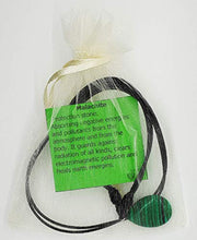 Load image into Gallery viewer, BARBARI Jewelry Malachite Healing Crystal Necklace | Handmade Gift for Him and Her+ Free Gift! High Quality Rock Gemstone Pendant for Men and Women