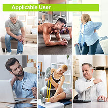 Load image into Gallery viewer, AUVON Dual Channel TENS EMS Unit 24 Modes Muscle Stimulator for Pain Relief, Rechargeable TENS Machine Massager with 12 Pads, ABS Pads Holder, USB Charger and Dust-Proof Storage Bag