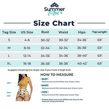 Load image into Gallery viewer, Maternity High Waist Bikini Swimsuit Two Piece Ruffled Hem Cute Floral Bathing Suit Pink L