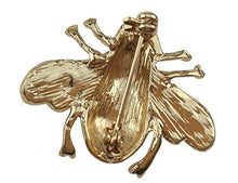 Load image into Gallery viewer, Apol Fashion Exquisite Enamel Crystal Rhinestones Insect Themed Bee Brooch Pin in a Gift Box for Women's Clothing Scarf Decor