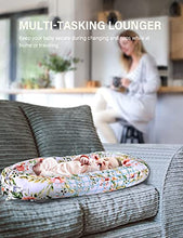 Load image into Gallery viewer, Yoocaa Baby Lounger, Baby Nest for Cosleeping - Portable Breathable Cotton Newborn Lounger Nest for Napping and Traveling (0-12 Months)