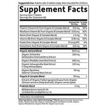 Load image into Gallery viewer, Garden of Life mykind Organics Adrenal Daily Balance 120 Tablets-Healthy Stress Response-Adaptogenic Herbs Ashwagandha, Holy Basil, B-Complex, Probiotics, Organic Non-GMO Vegan Gluten Free Supplement