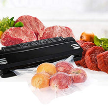 Load image into Gallery viewer, WISH Vacuum Sealer Bags Food Storage Rolls (6 Rolls), 11 Inch X 16 Feet Fit Inside Machine Heavy Duty Embossed Food Storage Saver Bags Rolls Compatible with Sous Vide and FoodSaver (Total 100 Feet)