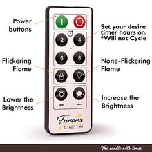 Load image into Gallery viewer, FURORA LIGHTING Silver Glitter Flameless Candles Battery Operated, Remote Controlled Pillar Candles and Votive Candles Bundle with 6 Pack Flickering Taper Candles Battery Operated with Timer