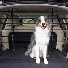 Load image into Gallery viewer, PetSafe Happy Ride Metal Dog Barrier - See-through Tubular Design - Fits Most Cars, Minivans and SUVs - Keep Pets in the Back - Easy to Store in Vehicles