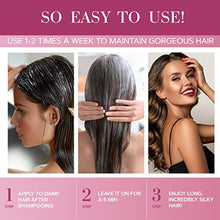 Load image into Gallery viewer, Biotin & Collagen Hair Mask with Argan Oil - Keratin Conditioner Natural Hair Growth - Deep Care & Repair for Dry, Damaged, Color Treated, Wavy & Curly Hair - Hair & Scalp Treatment for Women - 10 Oz