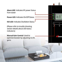 Load image into Gallery viewer, HiBoost Cell Phone Signal Booster for Home, Up to 4,000 sq ft, Support All US Carriers-Verizon, AT&T, T-Mobile, Sprint, Amplifier Kit with APP and LCD